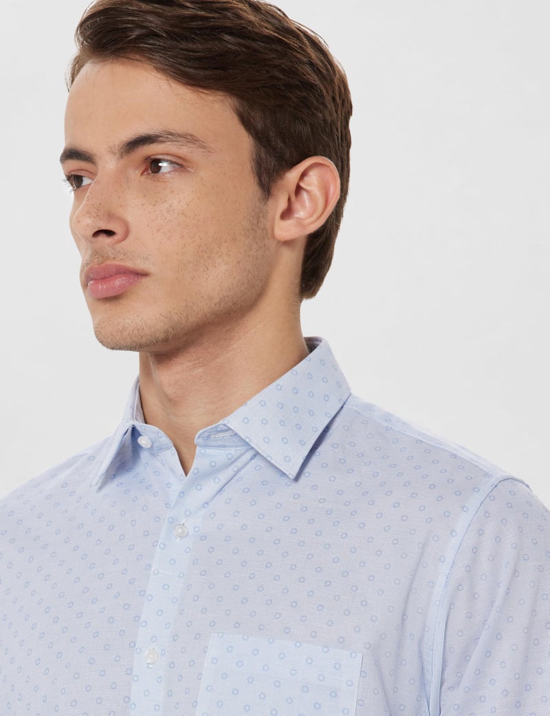 Van Heusen_Mens__Shirts_(VHSFFCUBI21268_Blue_40) - Image 4