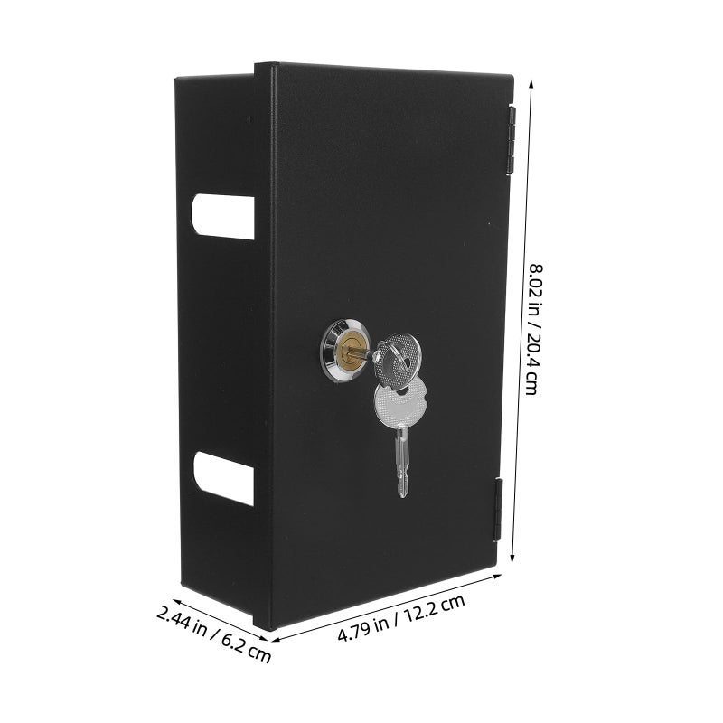 Lockable 86 Type Metal Wall Socket Protector Box 20 40X12 20X6 20CM For Indoor Outdoor Use - Image 3