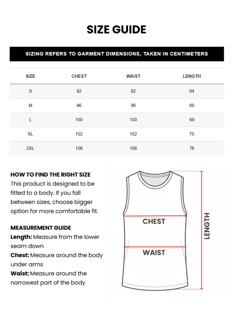 Just Nature Black Sleeveless Rashguard for Men | Best Price UAE
