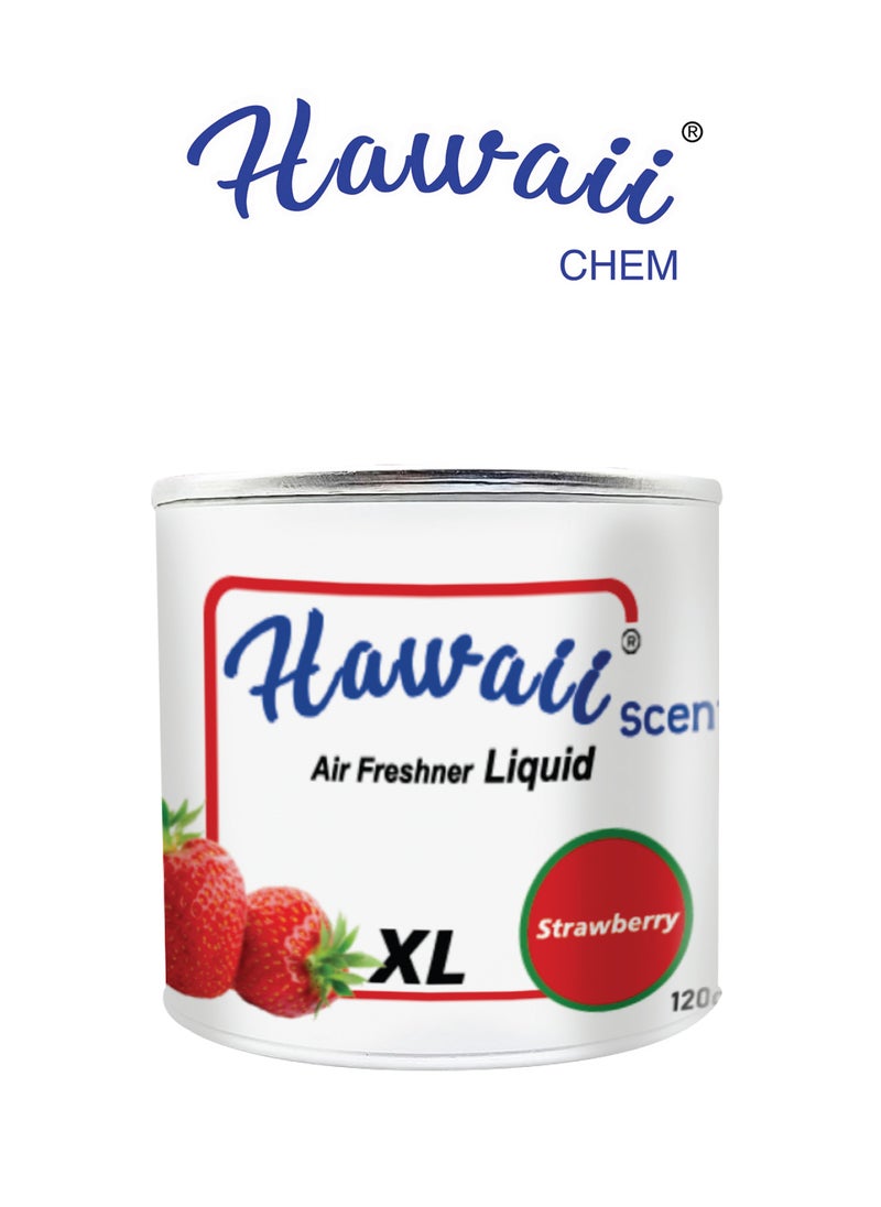 Hawaii-Scent - Hawaii Liquid Air Freshener – Organic & Long Lasting Fragrance, Car Perfume, Refreshment Accessories(Strawberry) - Image 1
