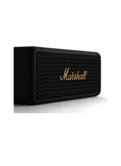 Marshall Emberton II Portable Bluetooth Speaker - Black and Brass  - Image 4