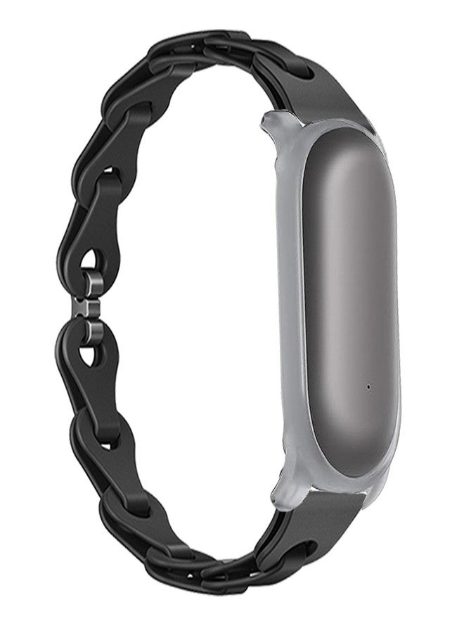 أساور Xininyia متوافقة مع ساعات Garmin Lily 2 و Lily 2 Active/Classic، عبوة من قطعتين من أساور المعصم البديلة المصنوعة من السيليكون الناعم المجوف - Image 5