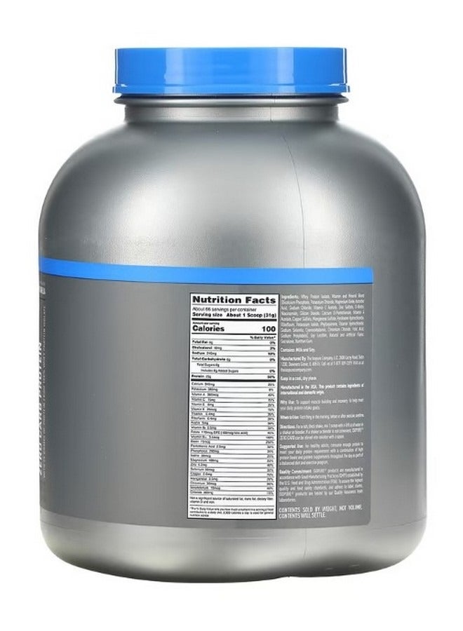 آيزوبيور Zero Carb Protein Powder Creamy Vanilla 4.5 lb 2.04 kg - Image 2