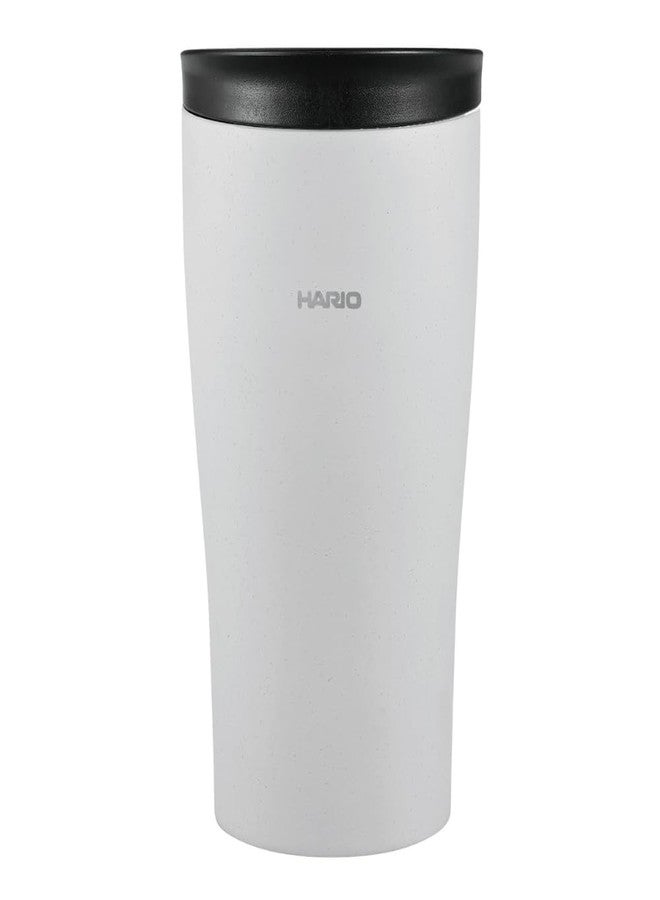 هاريو كوب هاريو STF-300-GR، رمادي، 300 مل (10.1 أونصة سائلة)، كوب حراري بغطاء، مصنوع من الفولاذ المقاوم للصدأ، هدية. - Image 1