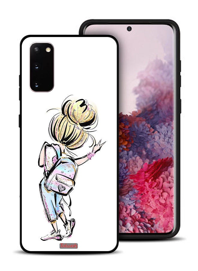 Tolwak غطاء حماية لجهاز سامسونج جالكسي S20 5G للفتيات بفن العودة إلى المدرسة - Image 1