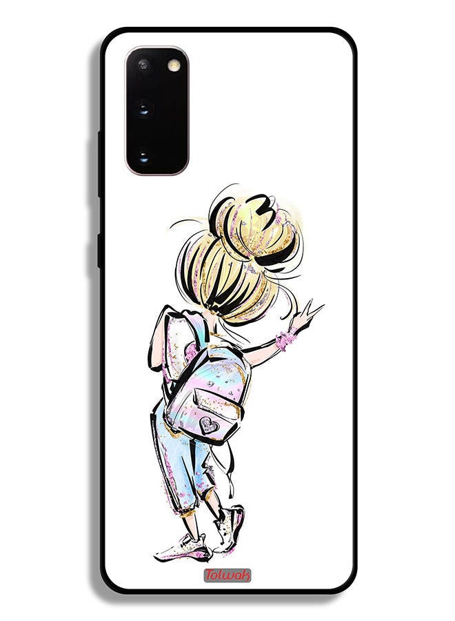 Tolwak غطاء حماية لجهاز سامسونج جالكسي S20 5G للفتيات بفن العودة إلى المدرسة - Image 2