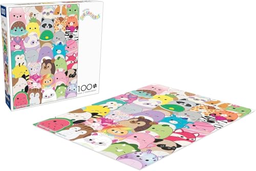 Buffalo Games - Squishmallow - Squishmallows - Buddies - 100 Piece Jigsaw Puzzle for Families -Challenging Puzzle Perfect for Game Nights - Finished Size is 15.00 x 11.00 - Image 4