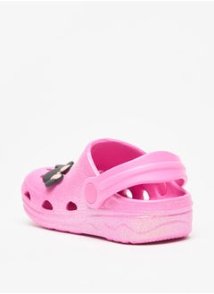 Disney Girls Minnie Mouse Accent Slip-On Clogs  - Image 3