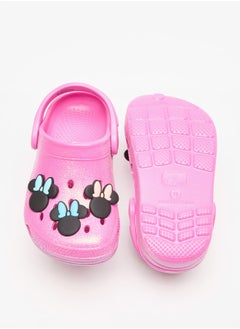 Disney Girls Minnie Mouse Accent Slip-On Clogs  - Image 4