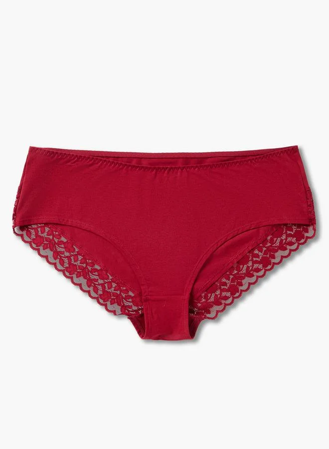 سبلاش فيڤ Classic Brief with Lace Detail
