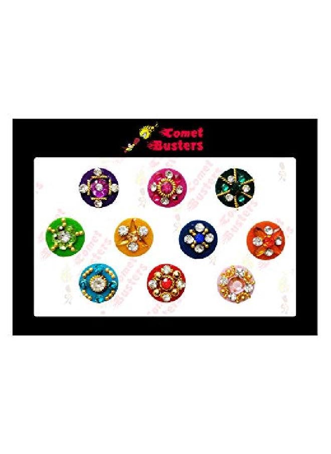 Round Multicolor Bindi With Stone Work For Women (9 Mm) (Bin186) - pzsku/ZDCBCC6C3D8B6CC77CF9FZ/45/_/1654307358/96d3c880-260e-4beb-adeb-34630b44a7f6