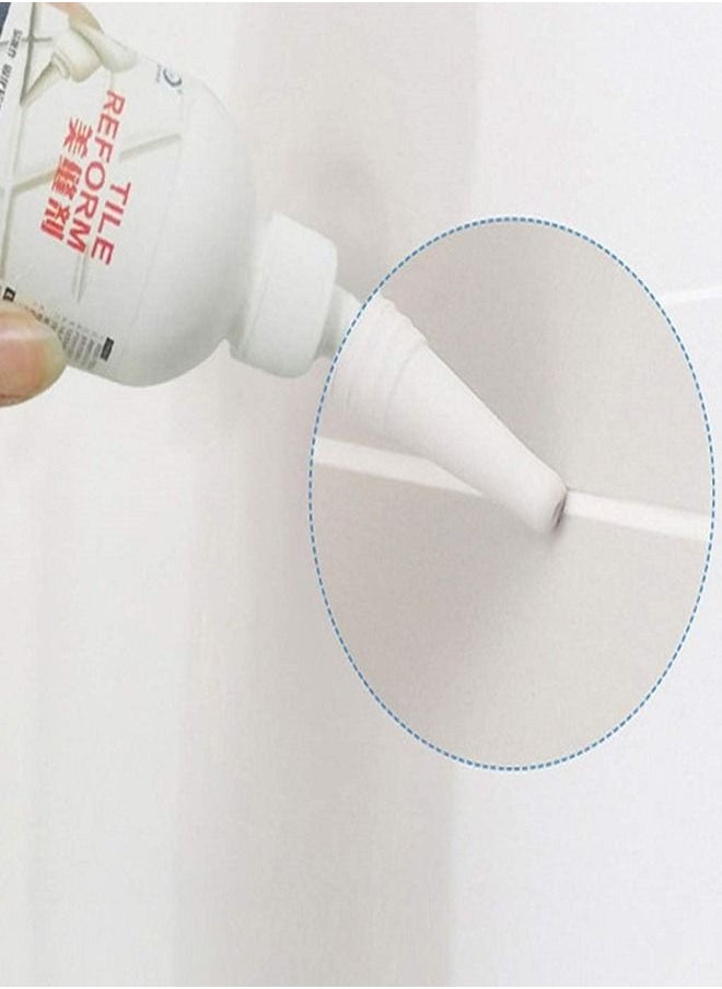 Generic - Tile Reform Grouting Waterproof Anti-fungus & Restore The Look Paint White 150ml - Image 1