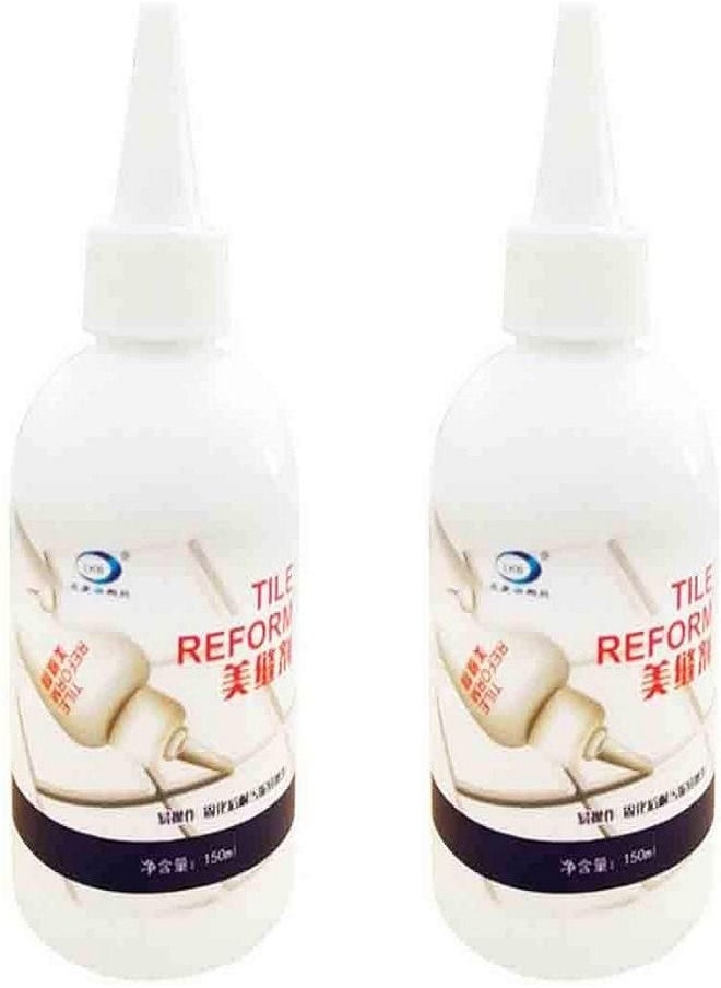 Generic - Tile Reform Grouting Waterproof Anti-fungus & Restore The Look Paint White 150ml - Image 1