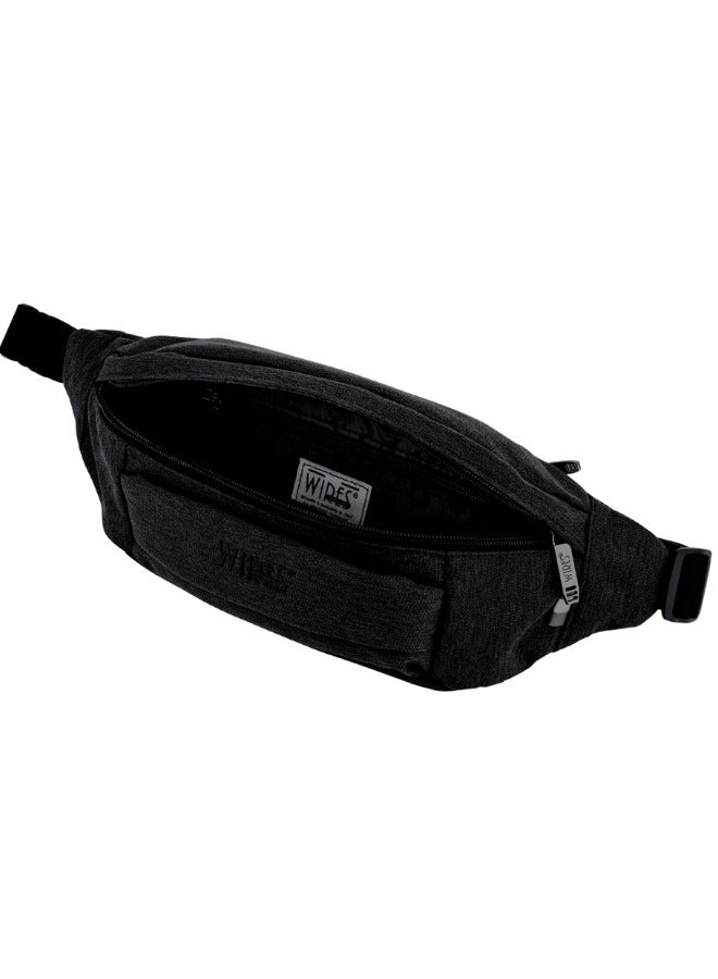 Wires Wires Fanny Pack for Men & Women, Unisex Waist Bag, Waist Pack for Men & Women with Adjustable Strap for Sports, Marathon, Gym, Casual, Hiking & Cycling, Fanny Bag for Traveling, Outdoor (Black)  - Image 3