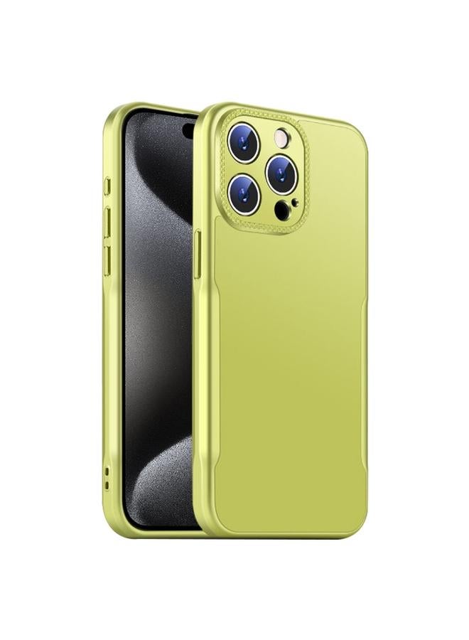 Zaboon For iPhone 15 Pro Max Blade Slim AG Matte Shockproof Phone Case(Green)