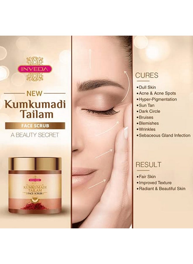 Inveda Kumkumadi Tailam Face Scrub100ml - A Beauty Secret - pzsku/ZDCBCDCCFC7D89BC0813DZ/45/_/1730785727/014ae9f6-ae8d-46c5-bc6a-5f458554b8c2