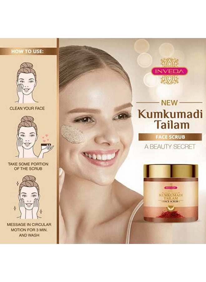 Inveda Kumkumadi Tailam Face Scrub100ml - A Beauty Secret - pzsku/ZDCBCDCCFC7D89BC0813DZ/45/_/1730785728/3682d27d-90c0-48d4-936c-01970f8a8d95