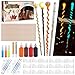 ColoPlay 53 PCS Wizard Magic Wand Making Kit DIY Crafts for Kids Adult Wizard Wand Birthday Party Christmas Halloween Party Favors - Image 3