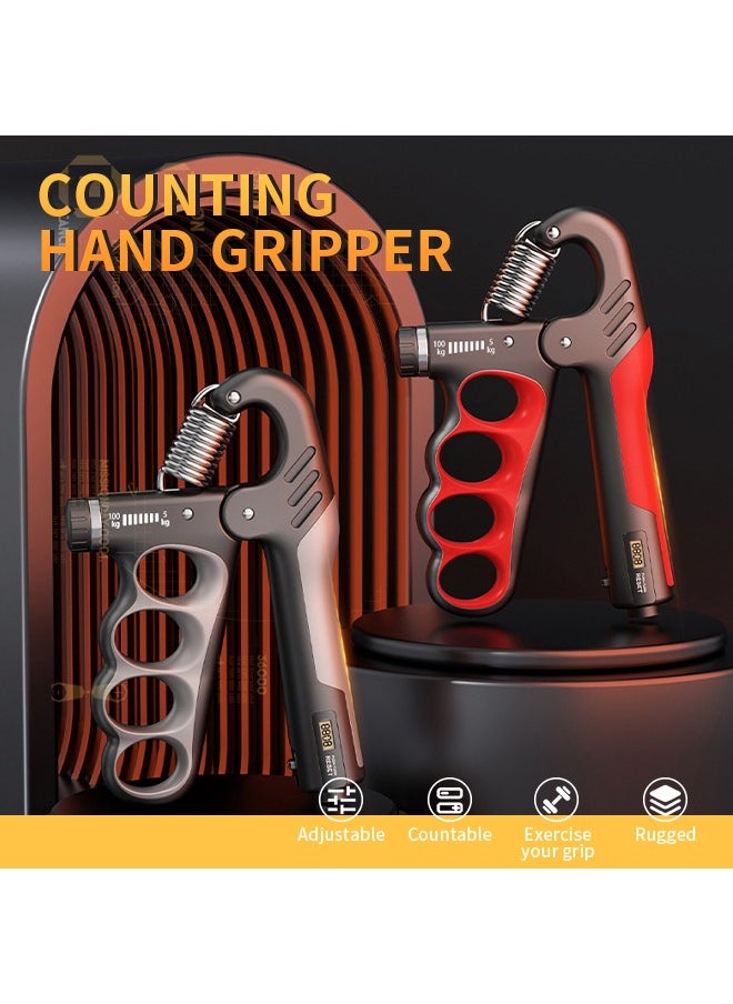 Generic - Professional Grip Exerciser, Non-Slip Hand Gripper with LCD Display, Suitable for Fitness, Rock Climbing and Daily Strength Training - Image 1