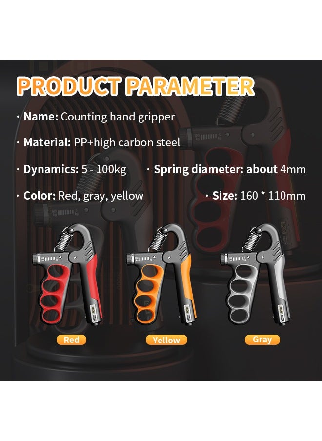 Generic - Professional Grip Exerciser, Non-Slip Hand Gripper with LCD Display, Suitable for Fitness, Rock Climbing and Daily Strength Training - Image 1