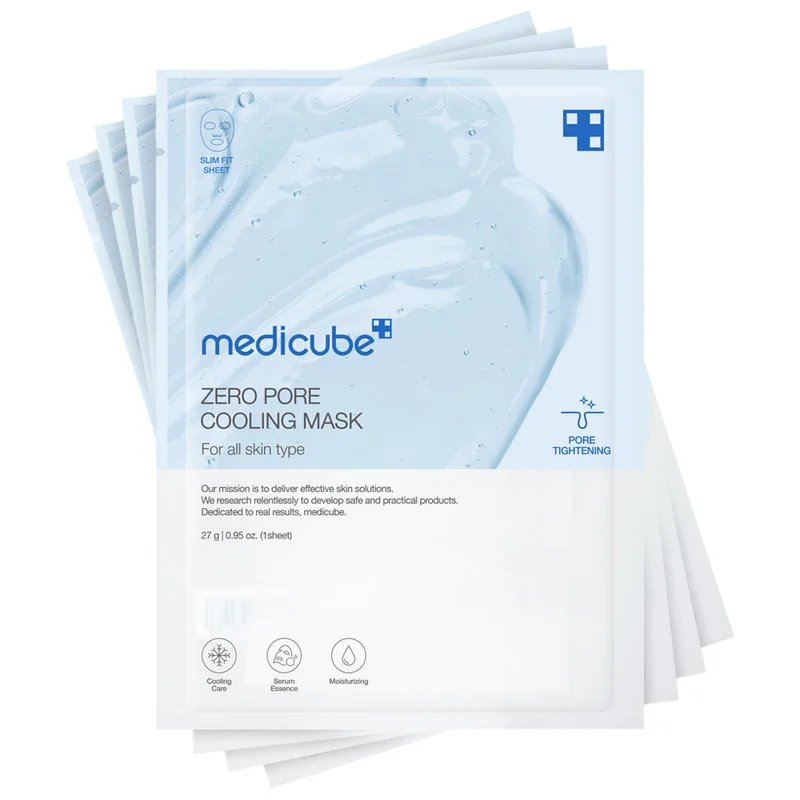 ميديكيوب Medicube Zero Pore Cooling Mask 4pcs