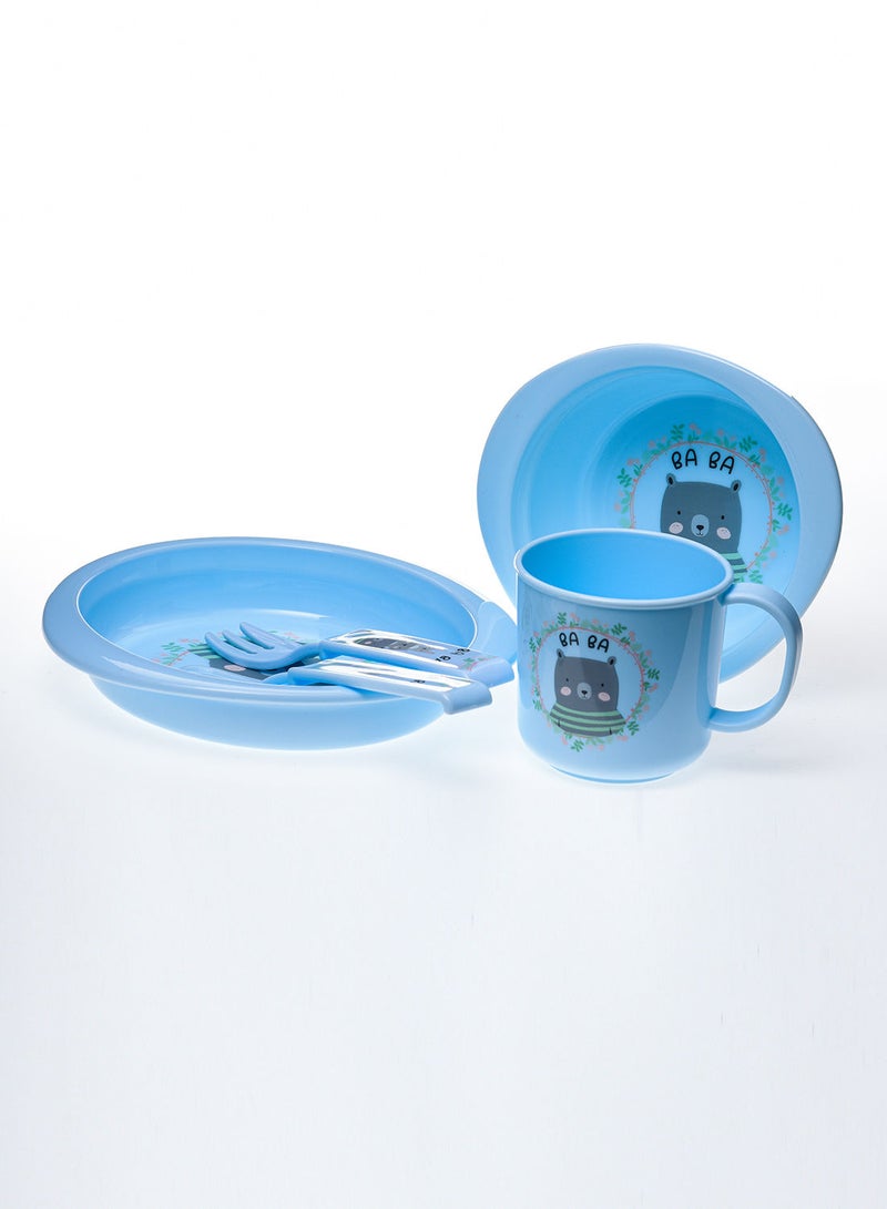 Nanny feeding set blue - Image 3