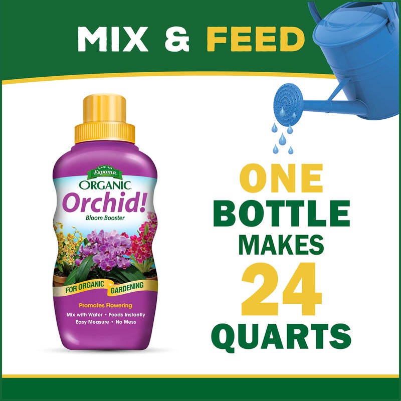 Espoma Organic Orchid! 8-Ounce Concentrated Plant Food â€“ Plant Fertilizer and Bloom Booster for All Orchids and Bromeliads. Ideal for Phalaenopsis, Dendrobium, and Other Types of Orchids - Image 5