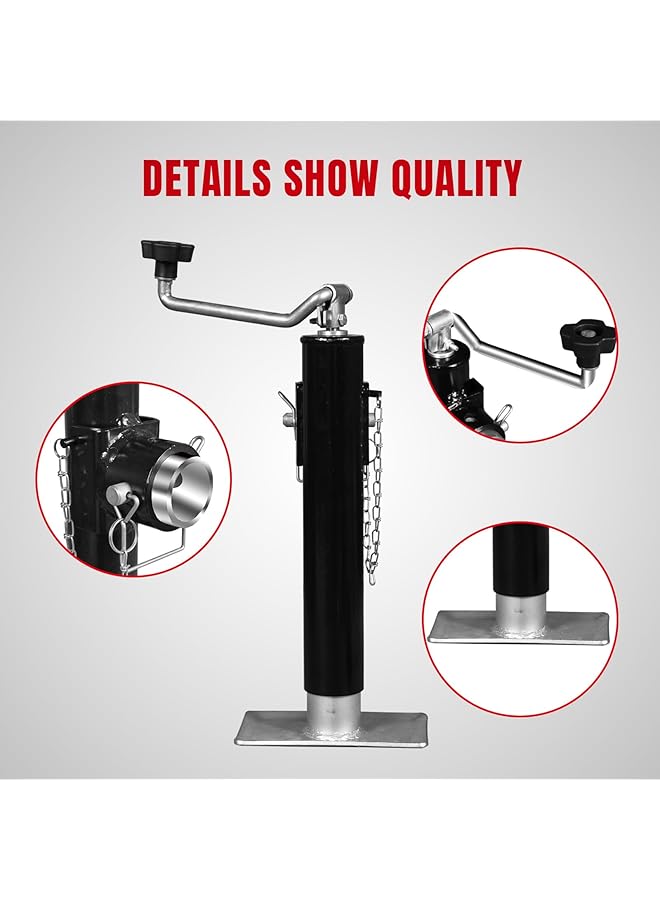 بيج ريد رافعة مقطورة دوارة قابلة للتركيب على الأنابيب، سعة 2000 رطل، Atr39003R - Image 3