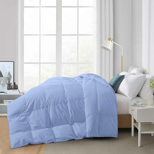 Razzai All-Season Comforter 220 GSM | Super Soft Fluffy & Lightweight Comforter Single Bed Comforter (60" X 90" Inches/152Cm X 228Cm) - Single Bed Comforter | Sky Blue - Image 3