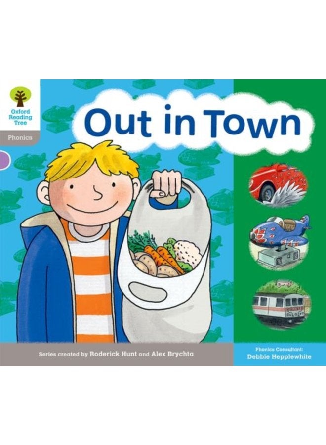Oxford Reading Tree Level 1 Floppy s Phonics Sounds and Letters Out in Town - Paperback