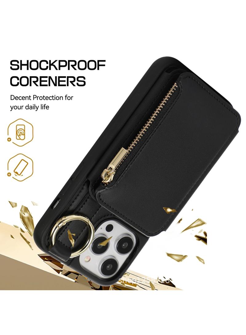 Y&D IPhone 15 Phone Case With Protective Case Lanyard Phone Case Leather Sticker Multi-Functional Phone Case Optional IPhone 15/IPhone 15 Pro/IPhone 15 Pro Max/IPhone 15 Plus - Image 5