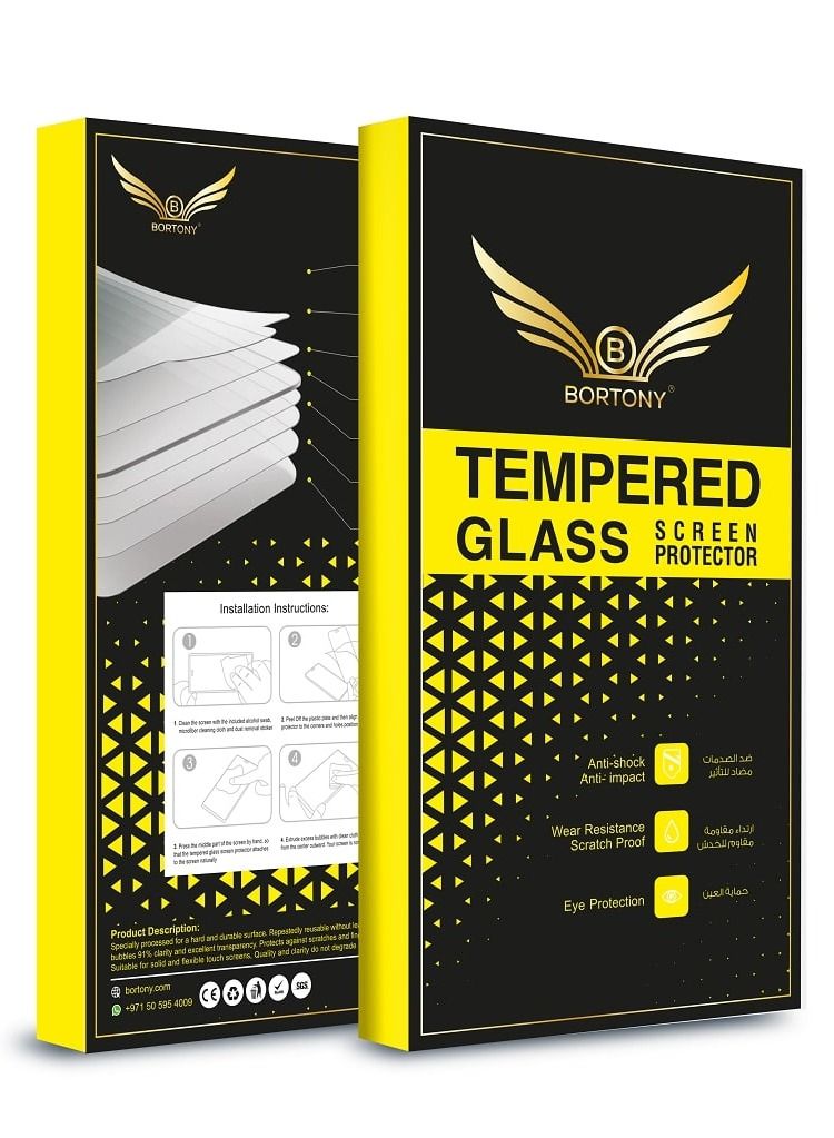 BORTONY Tempered Glass Screen Protector For Apple iPhone 6 Plus - Image 2