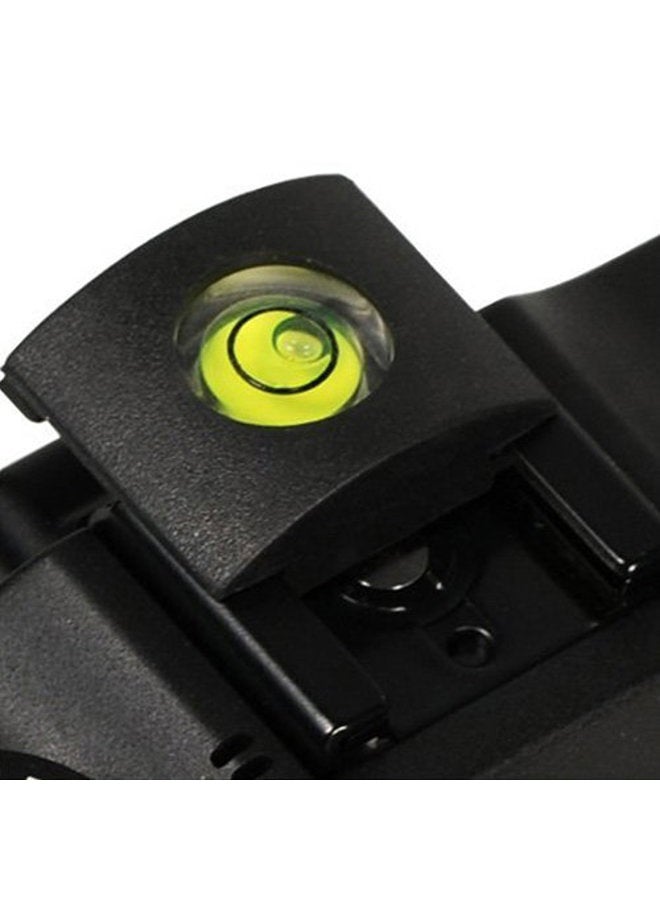 Anwenk غطاء فلاش الكاميرا مع مستوى فقاعي للكاميرات Canon و Nikon و Panasonic و Fujifilm و Olympus و Pentax و Sigma DSLR/SLR/Evil - عبوة من 2 - Image 3