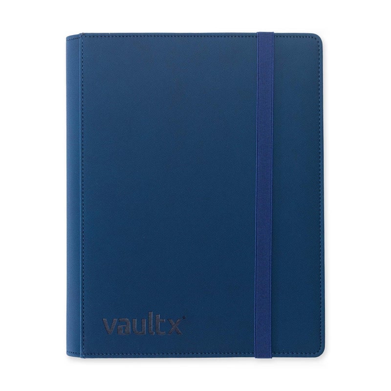 Vault X 9 Pocket Strap Binder 360 Cards ExoTec Material 20 SideLoading Pages Blue - Image 2