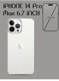 DIGI CORE iPhone 14 Pro Max Case Crystal Clear iPhone 14 Pro Max Case 6.7 inch Anti-Yellowing Military Drop Protection Shockproof Protective Phone Case Cover For iPhone 14 Pro Max  - Image 2