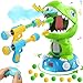 EagleStone Remote Control Movable Shooting Dinosaur Toys for Kids 3557Electronic Dino Shooting Game with Spay Auto Scoring Light SoundsParty FavorsToys for 345 67 8 Year Old Boys Girls - Image 2