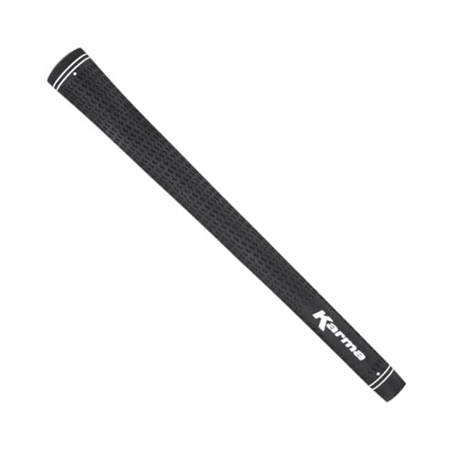 Karma Velour Black Jumbo Plus Golf Club Grips Oversized 18 Soft Rubber 13 Pack with 13 Golf Grip Tape Strips - Image 3