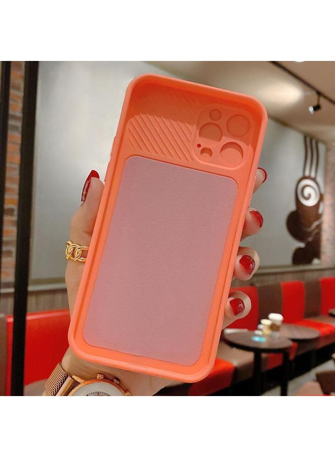 S-TOP Case For iPhone 11 Pro Slid Camera Shield Liquid Silicone TPU Phone Case - Image 4