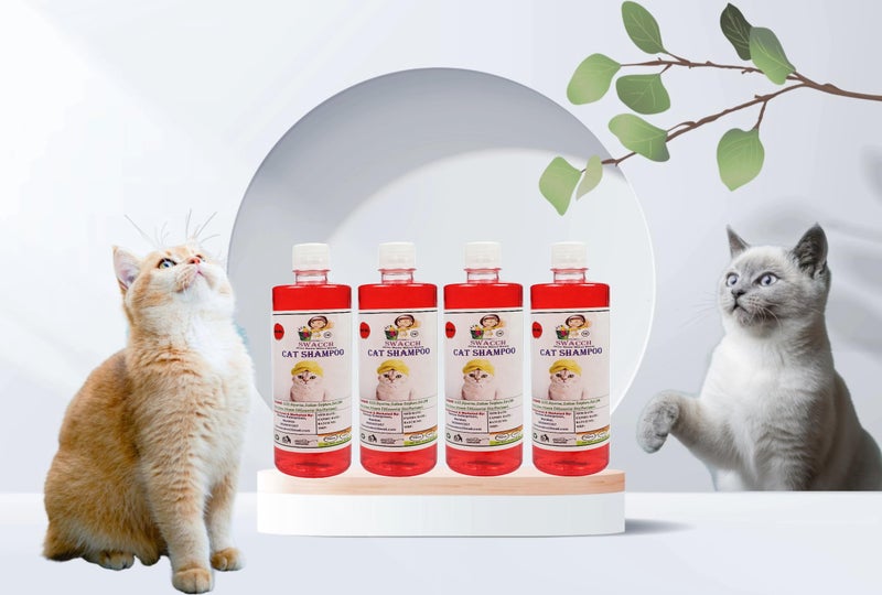 SWACCH Cat Shampoo (500ML) (Pack of 4) Jasmine - Image 2