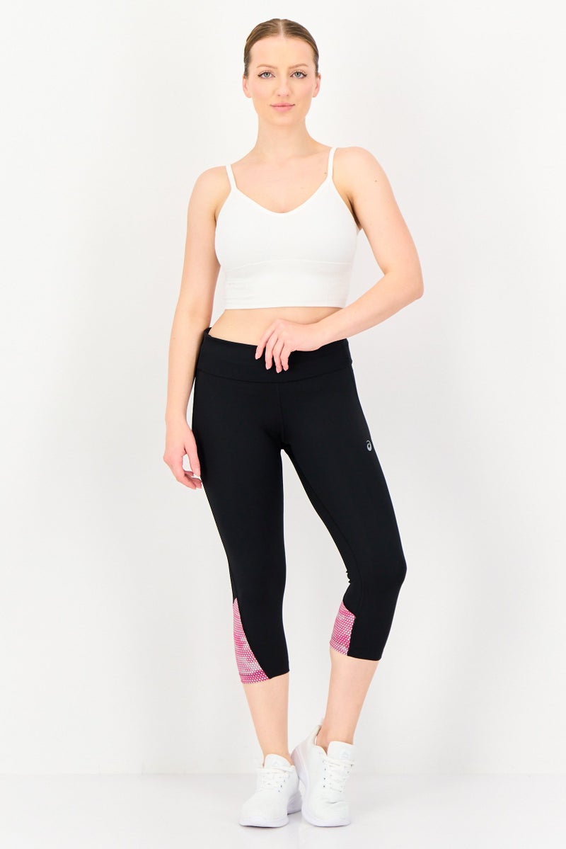 asics Women Sportswear Fit Running Leggings, Black - Image 3