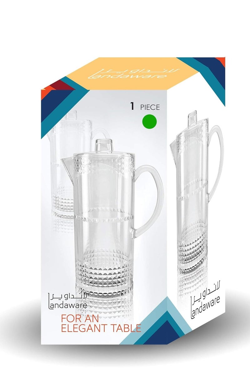 LANDWIND Strong and elegant transparent acrylic jack, 1.5 liters - Image 2
