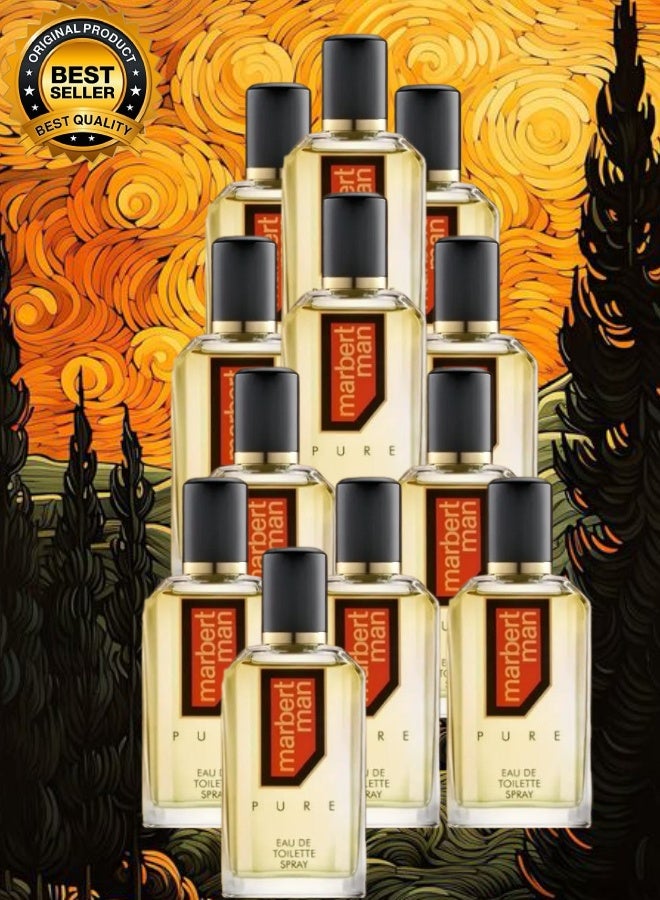 ماربرت مان 12 قطع عطر ماربيت مان بيور 125مل - Image 1