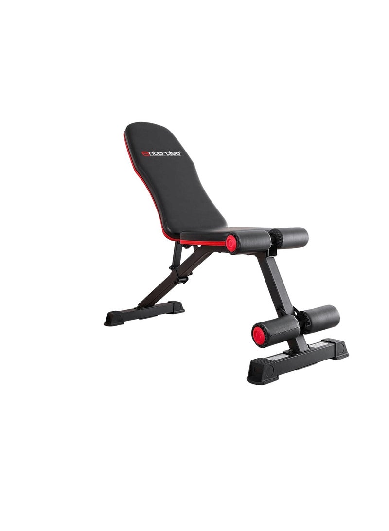Entercise Adjustable Weight Bench 108 – Multi-Purpose Gym Bench for Strength Training - Image 2