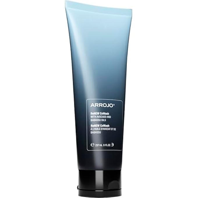 ARROJO RENEW COWASH CLEANSING CONDITIONER (8.0 OZ) Â€“ CO WASH HAIR CONDITIONER FOR LUSTER, SHINE & SOFTNESS Â€“ DEEP CONDITIONER FOR DRY DAMAGED HAIR Â€“ VEGAN, SULFATE FREE CONDITIONER FOR ALL HAIR TYPES - Image 1