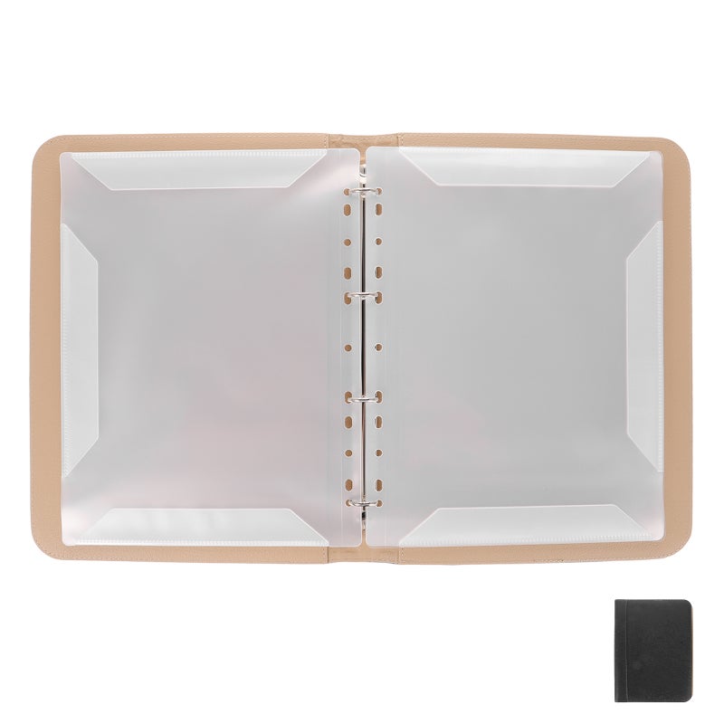 Portable Music Folder Daily Use A4 File Folder Clear File Folder Office Storage Folder Documents Organizer File Folder Multi-function A4 Music Score File Folder - Image 1