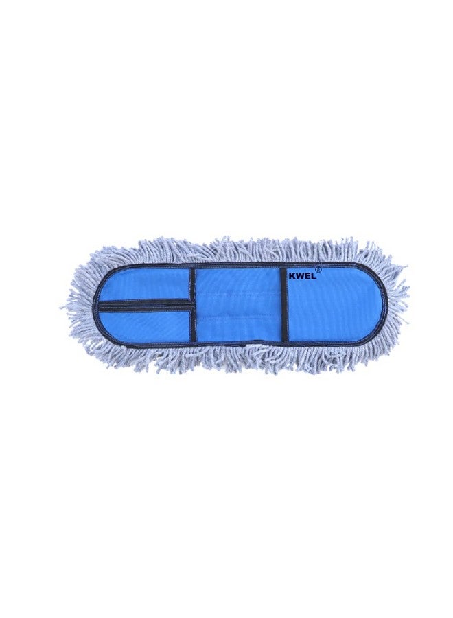KWEL Dry Floor Mop Refill for Cleaning Living Room Office Suitable for All Types of Floor (Multicolour, 18 Inch) - Image 1