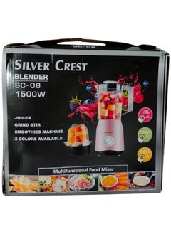 SILVER CREST SMOOTHIES MACHINE 2IN1 Blender, Grind Stir 1500 WATTS 2 speed control  - Image 4