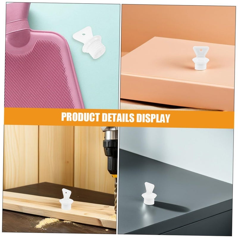 4pcs Hot Water Bottle Replacement Sealing Plugs 2.1cm Inner Diameter Leakproof Caps - Image 4