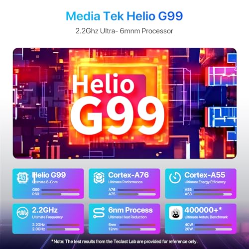 UMIDIGI جهاز UMIDIGI لوحي 16GB رام 256GB روم G99 OctaCore أندرويد لوحي للألعاب 1920x1200 شاشة FHD IPS بطارية 8000mAh مفتوح عالميًا يدعم 4G5G24G واي فاي GPS توسيع عبر TF ودعم فتح الوجه - Image 3