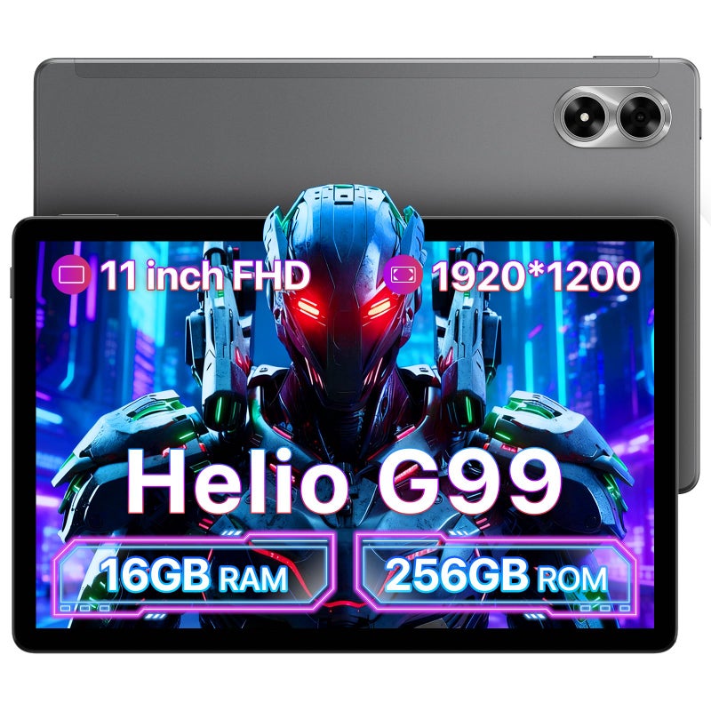 UMIDIGI جهاز UMIDIGI لوحي 16GB رام 256GB روم G99 OctaCore أندرويد لوحي للألعاب 1920x1200 شاشة FHD IPS بطارية 8000mAh مفتوح عالميًا يدعم 4G5G24G واي فاي GPS توسيع عبر TF ودعم فتح الوجه - Image 2